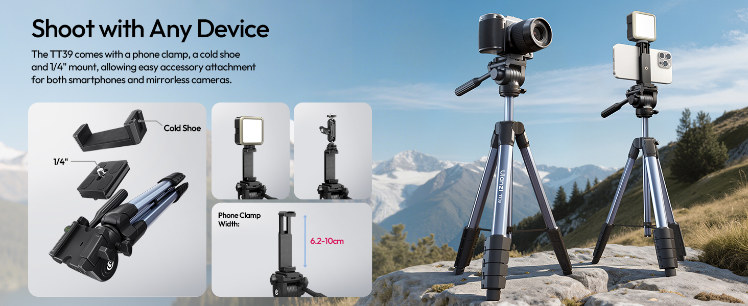 tripod with max load 26lbs