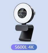 EMEET S600L 4K Webcam