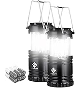 Etekcity Lantern Camping Essentials Lights, Led Flashlight for Power Outages, Tent Lights for Eme...