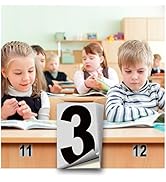 iSYFIX Black Vinyl Number 3 (Three) Sticker - 6 Pack 1.5 inch - Premium Decal, Reflective Backgro...