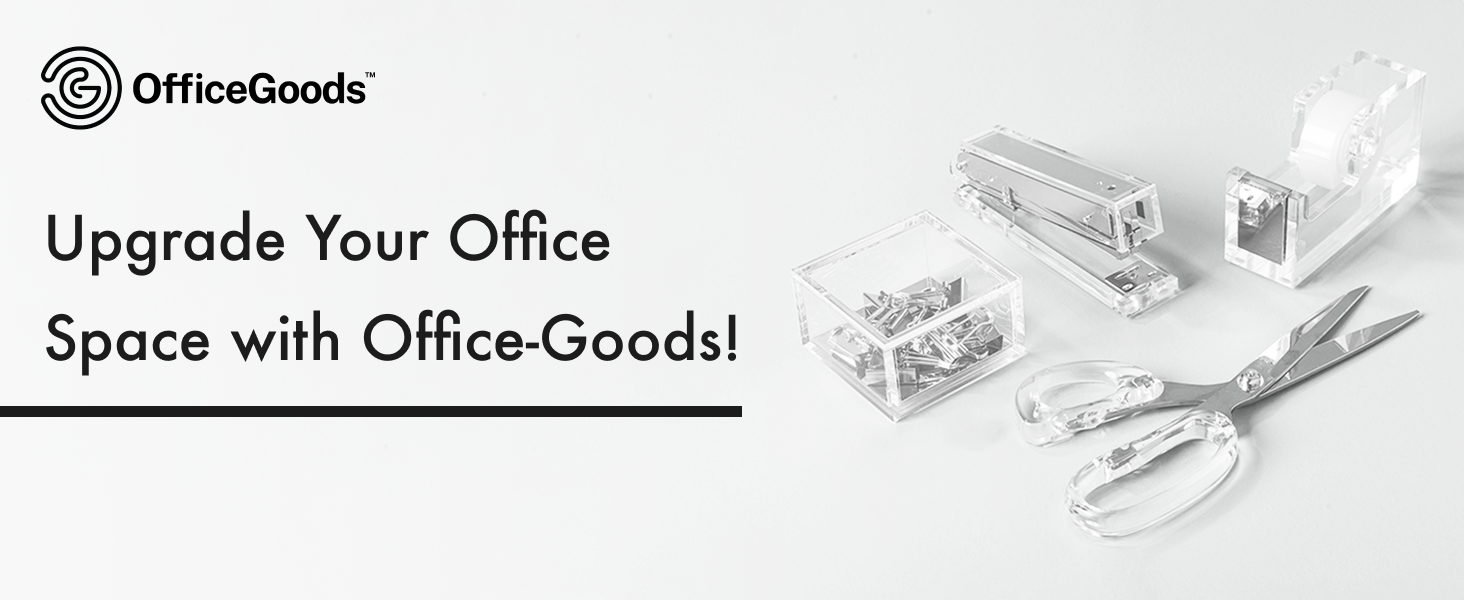Acrylic tape dispenser Clear tape Silver Non-slip Heavy-duty Modern Desk Organizer Cute Office Gift