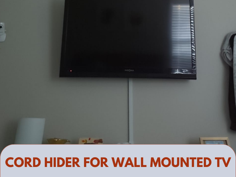 tv cord hider kit panduit hide cables on wall cable track cord management wall