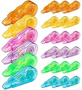 Gisdo Mini Correction Tape, 24 Pack White Out Correction Tape Dispenser, Easy to Use Applicator f...