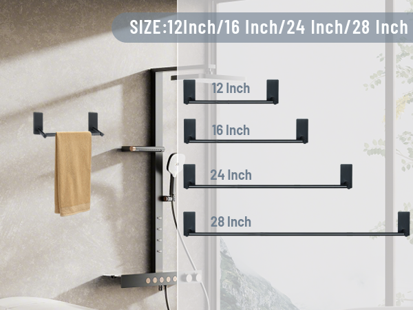 Adhesive Towel Bar