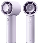 JISULIFE Handheld Fan Pro1 Mini - Refined Utility: Elite PU Leather, 30 Hour Cooling Power, Aroma...
