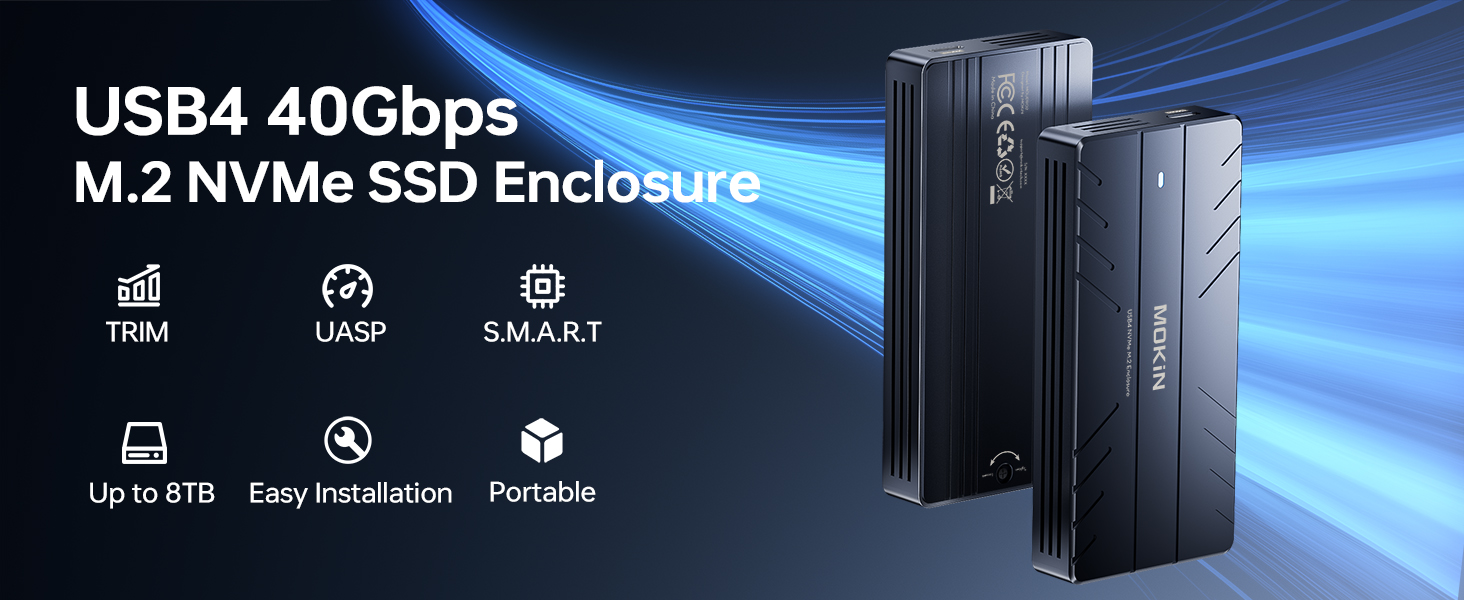 40Gbps M.2 NVMe Enclosure