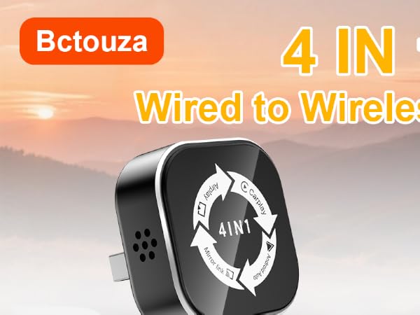 Wireless carplay adapter
