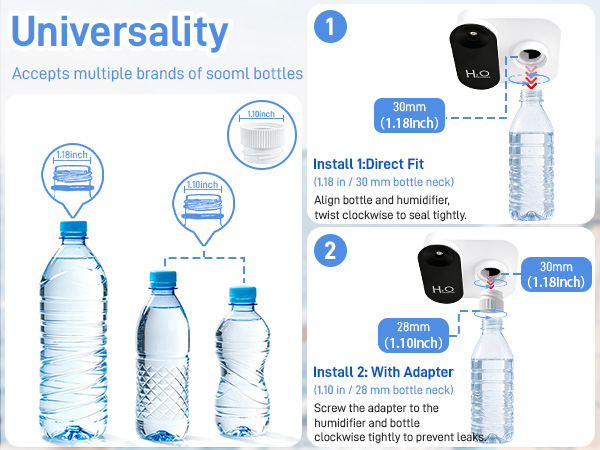 cruise humidifier travel humidifier for cruise portable humidifier water bottle humidifier