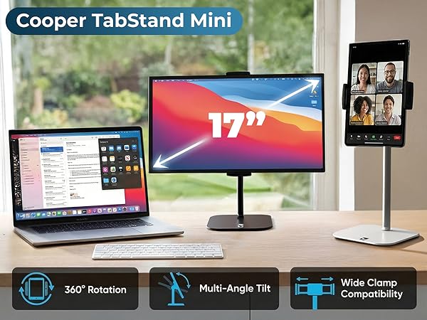 Cooper TabStand Mini tablet stand for desk