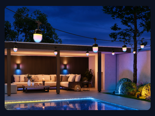 outdoor string lights