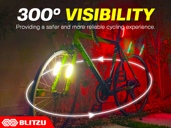 red bike light bicycle rear tail rechargeable safety lights back bicycles blinkers headlight