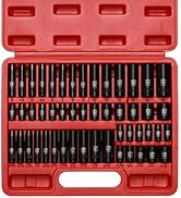 Mayouko 50PCS 1/4 Inch Drive Master Impact Socket Set,Metric/SAE,Deep/Shallow,6 Point,CR-V, 5/32 ...