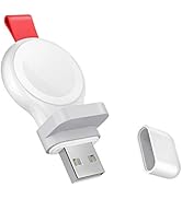 i.VALUX Travel Charger for Apple Watch, Portable Magnetic iWatch Wireless Charger, Cordless USB F...