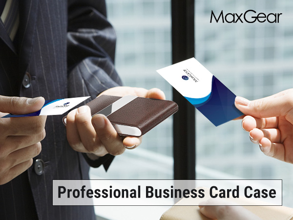 PU Leather Business Card Case