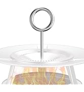 Handle for Solo Stove Heat Deflector, Stainless Steel Accessories for Bonfire Fire Pit, Fireplace...