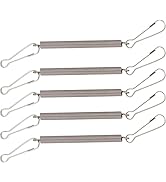 5 Pcs Pet Water Bottle Spring Holder,with 2 Clips Used Singly or in Combination to Hold Rabbit Wa...