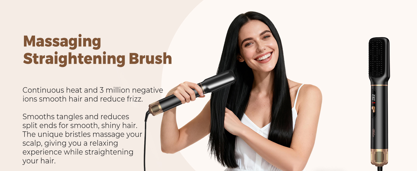 Ukliss 6 in 1 Hair Dryer Brush