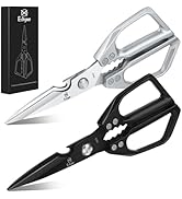 Ethyxe Kitchen Scissors Set - Heavy Duty Japanese Style, Dishwasher Safe, All Purpose Meat Cuttin...