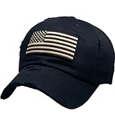 KBETHOS Tactical Operator with USA Flag Patch US Army Military Baseball Cap Adjustable