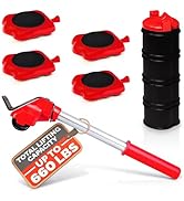heavy furniture mover kit with lifting handle and sliding pads for moving large furniture