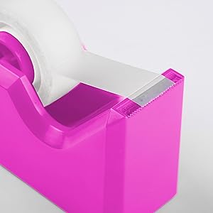 pink tape dispenser
