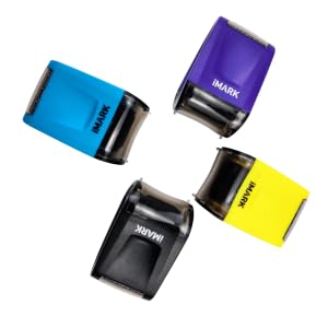 Address blocker roller stamp
