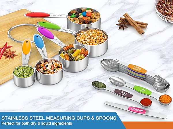 Perfect for Dry and Liquid Ingredients
