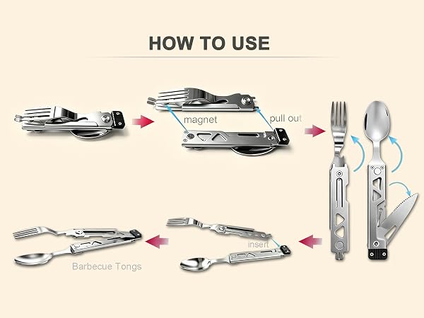 camping cutlery