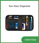 Visor Organizer, Car Visor Organizer, Sun Visor Organizer, Car Sun Visor Organizer, Truck Visor
