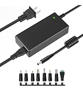 TKDY 12V 5A Power Supply Adapter, 60W AC 100V-240V to DC 12Volt 5Amp Transformer, 5.5x2.5mm Tip w...