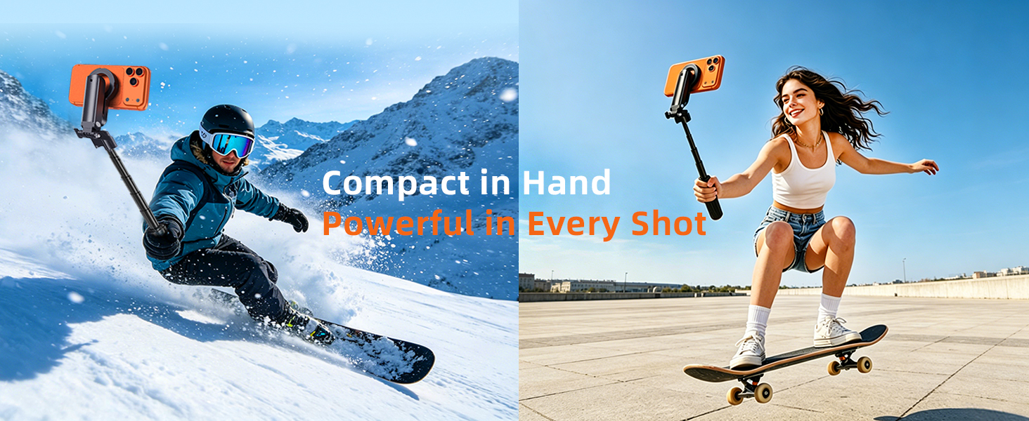 Mini Magnetic Selfie Stick Tripod
