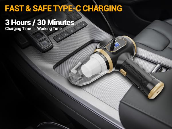 Car Vacuum Portable Cordless