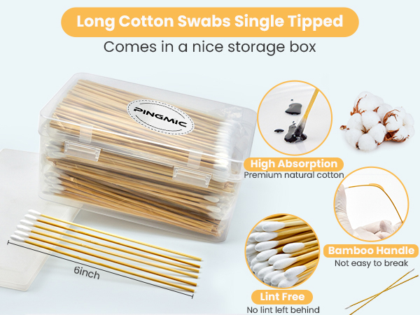cotton swab long