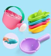 Toddler Bath Toys for Kids Ages 1-3 6 PCS Bath Toys for Babies12-18 Months