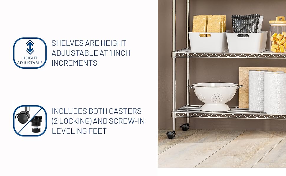 wire shelving 60 x 30, shelving with wheels, 5 tier carts wire, wire rack shelving, seville classics