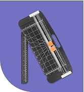 ZEQUAN Paper Trimmer, 12'' Creasing Straight Paper Cutter for Cardstock, Photo, Coupon, and Craft...