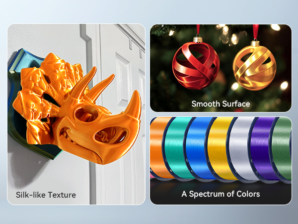 SUNLU SILK PLA 3D Printer Filament 1.75mm