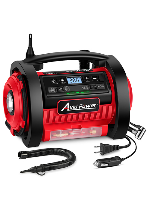 ACAP322 12V/110V dual tire inflator
