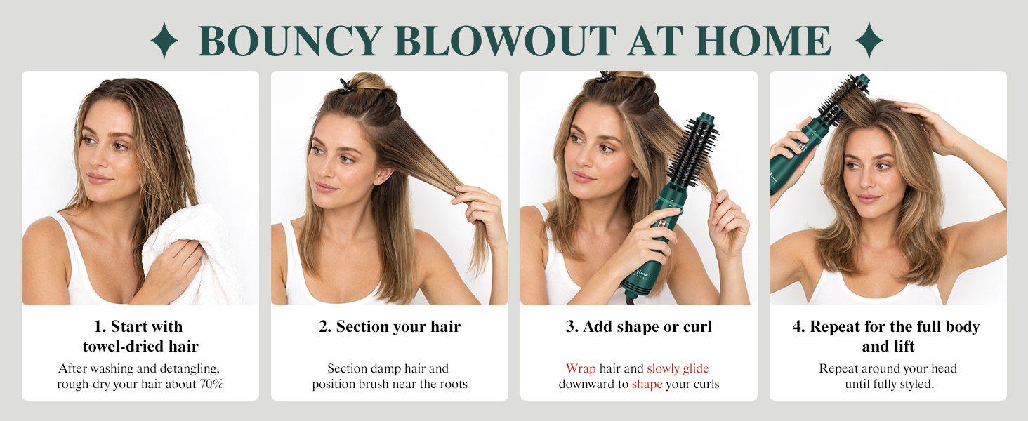 Style Like Bouncy Blowout