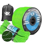 750Ib Reflective Paracord Rope,100' 200' 500' 1000',4mm 11 Strand Parachute Spool Cord with Colle...