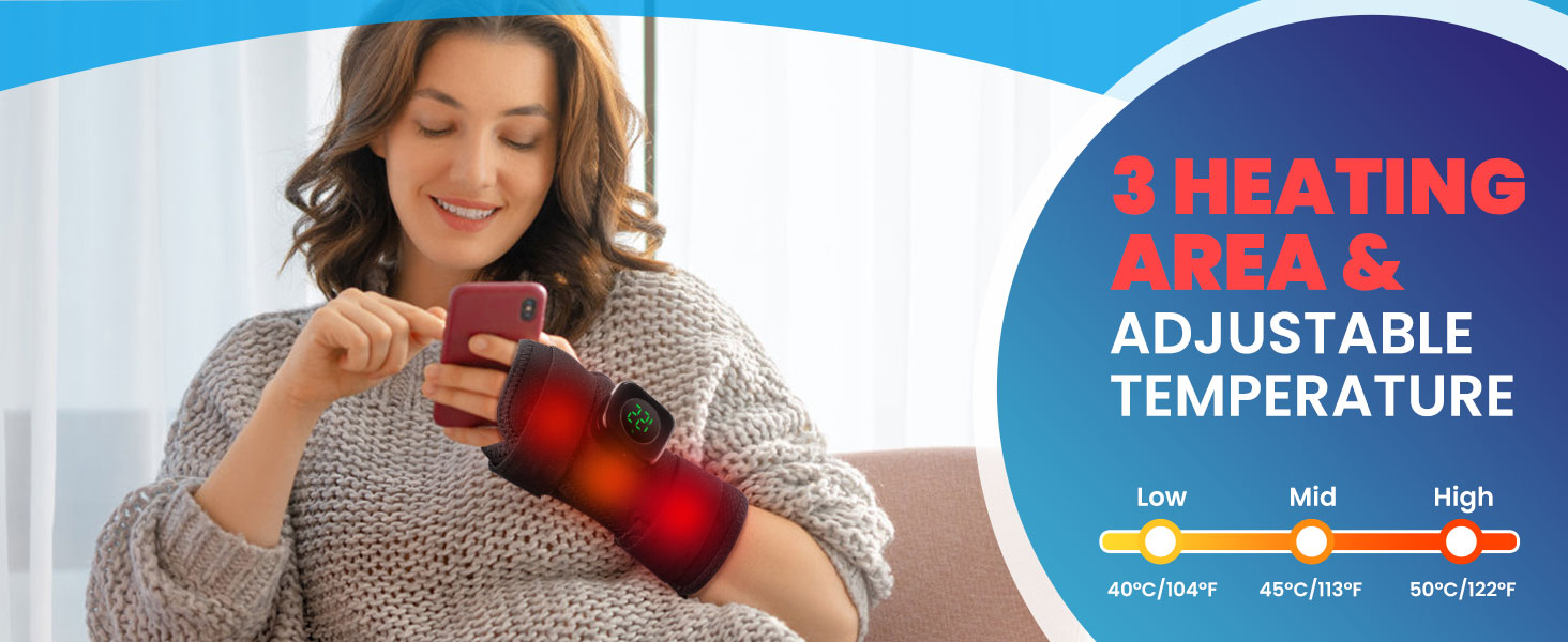 Cordless Wrist Heating Pad