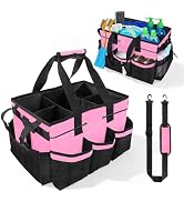ALSLEA Cleaning Caddy Bag Heavy-Duty Organizer Tote for Housekeepers, Janitors & Home Cleaning Su...