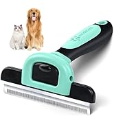 MIU COLOR Pet Grooming Brush, Deshedding Tool for Dogs & Cats, Effectively Reduces Shedding by up...