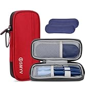 SMYV Insulin Cooler Travel Case with 2 TSA Approved Ice Packs, Medication Cooler for Diabetic Sup...