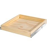 Lydesy Pull Out Cabinet Organizer for Kitchen Fully Assembled 21" W x 21" D x 3" H Solid Wood Dra...