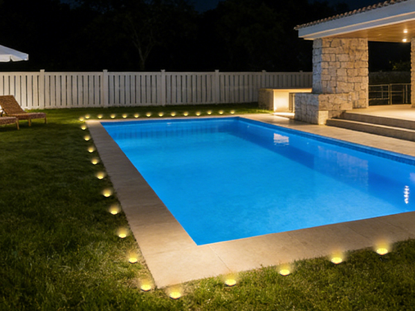 solar disc lights outdoor waterproof