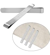 5Pcs Sewing Clips,Stainless Steel Hemming Clips with 3 Inch Scale Sewing Ruler Metal Sewing Clip ...