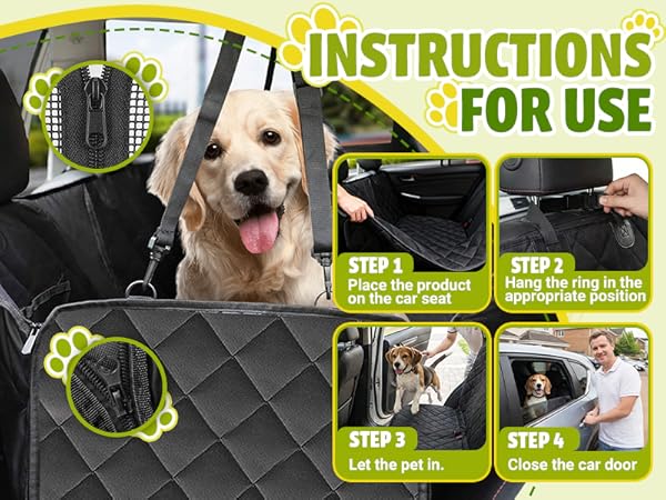dog rear seat covers car cover for dogs back seat double dog car seat dog hammock for car backseat