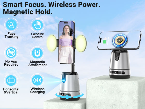 Auto Face Tracking Tripod with Stand