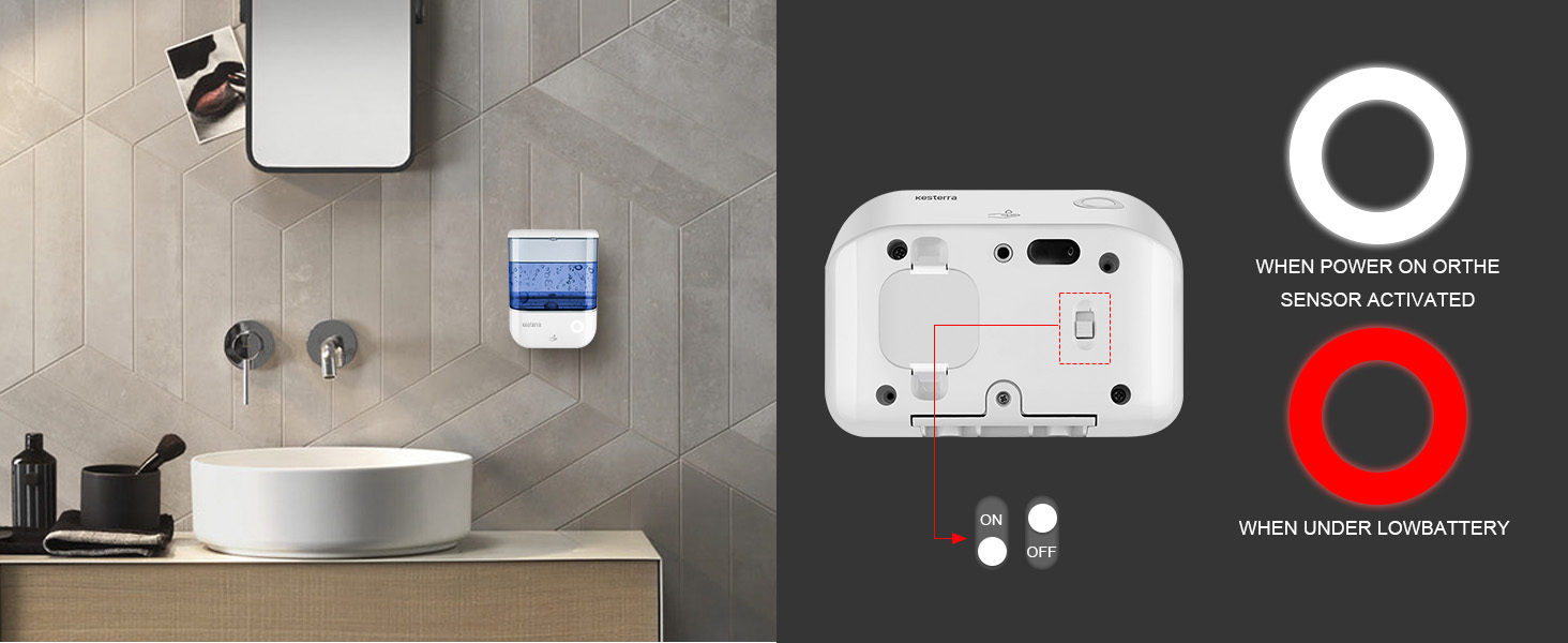 automatic liquid soap dispenser